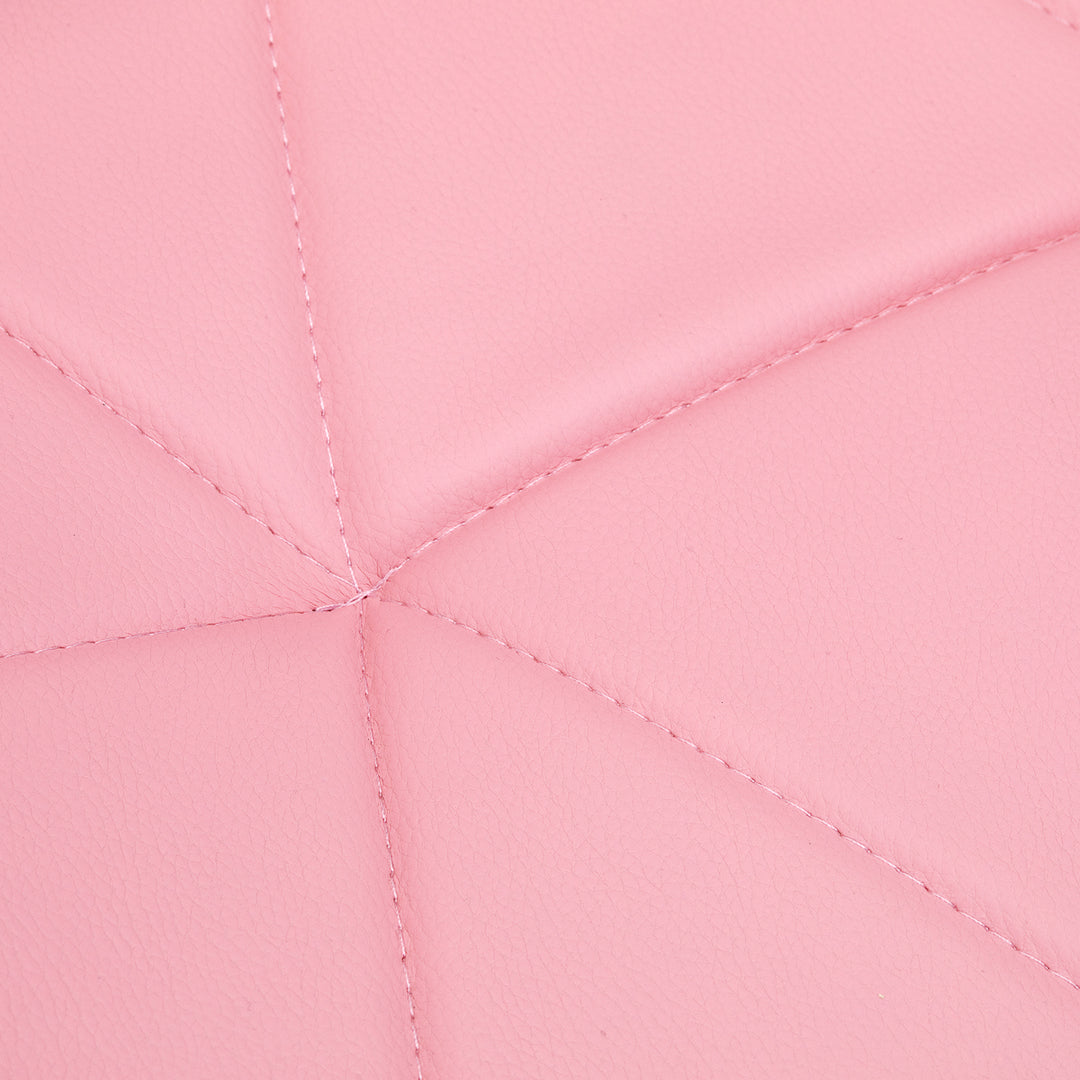 Chaise de Salon à Roulettes Réglable 4Rico QS-06 Rose - image 6