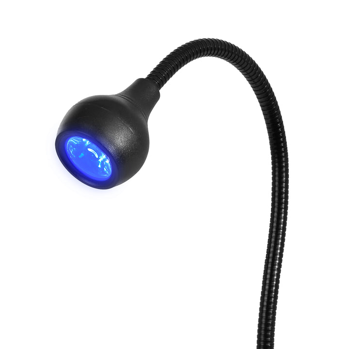 Lampe UV avec Pince Glow Snake Noir