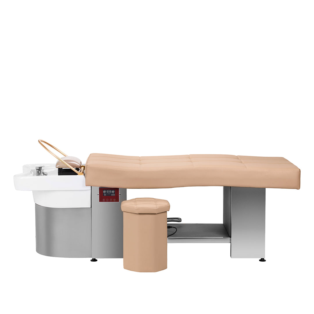Unité de Lavage Gabbiano Head Spa 017 Lit Beige 17