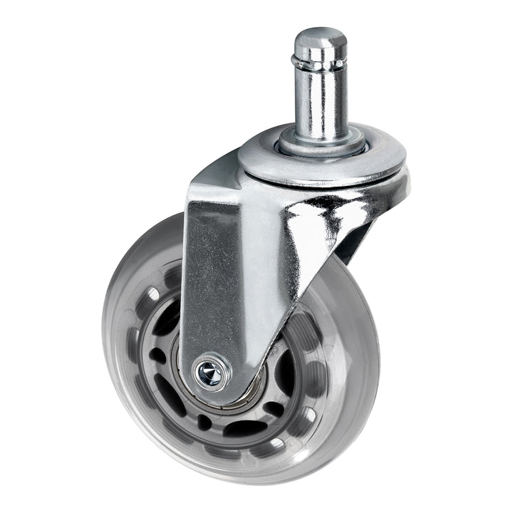 Jeu de Roulettes Tabouret Roll Speed Argent 5 pièces - image 2