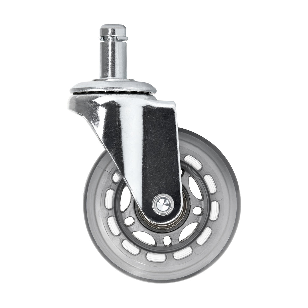 Jeu de Roulettes Tabouret Roll Speed Argent 5 pièces - image 3