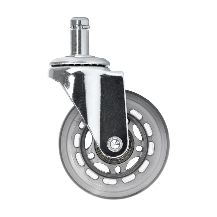 Jeu de Roulettes Tabouret Roll Speed Argent 5 pièces - image 3