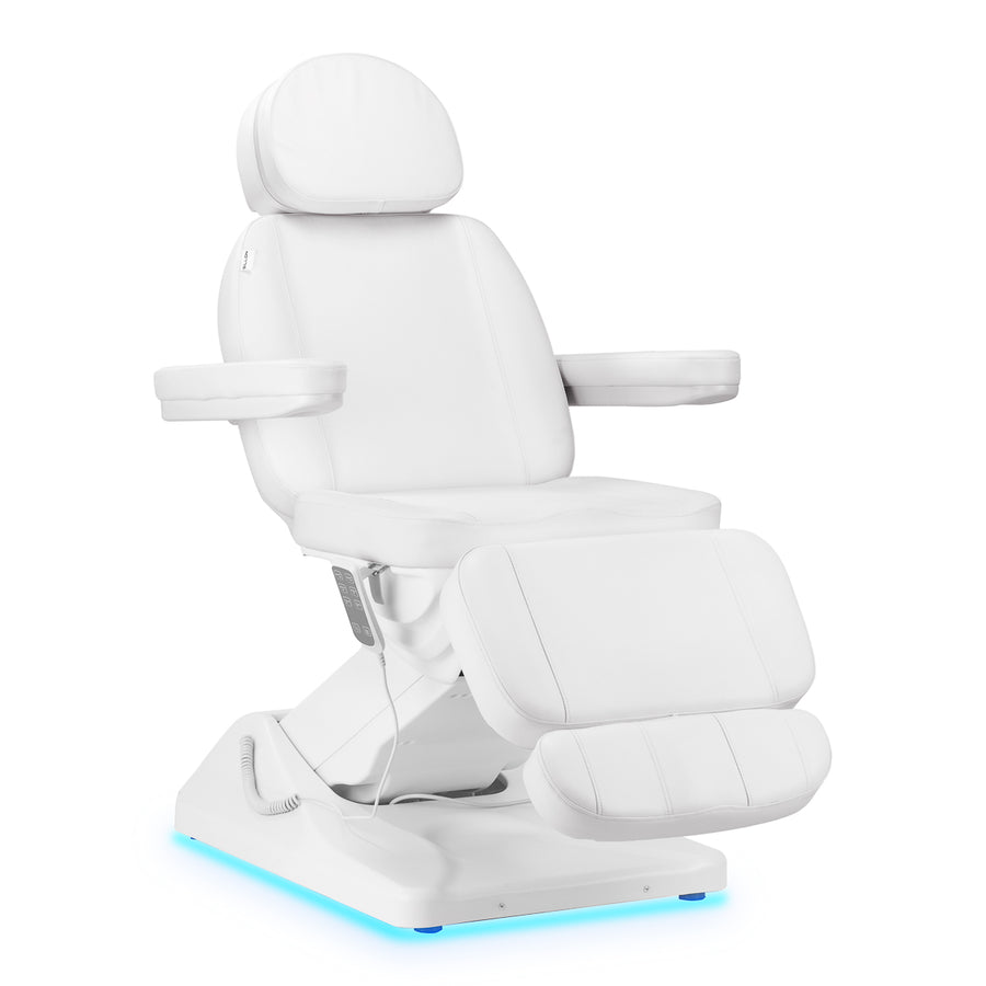 Fauteuil Esthétique Électrique Sillon Luxury à 3 Moteurs Blanc 1