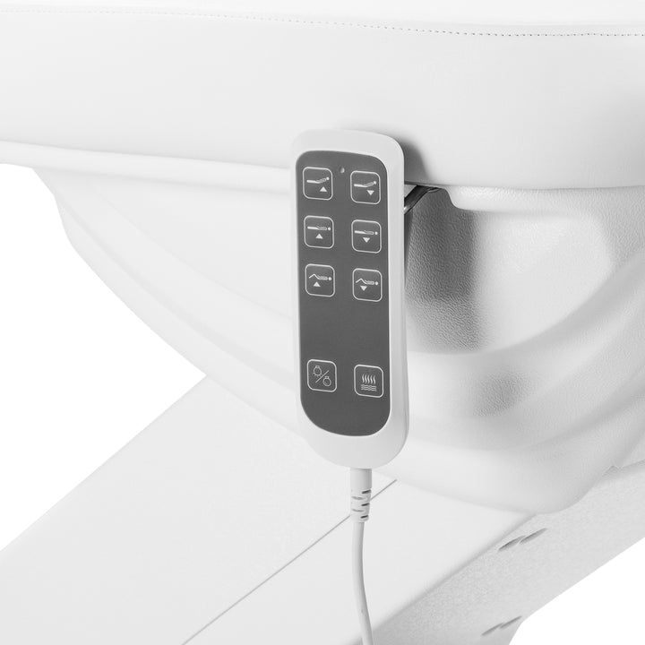 Fauteuil Esthétique Électrique Sillon Luxury à 3 Moteurs Blanc 7