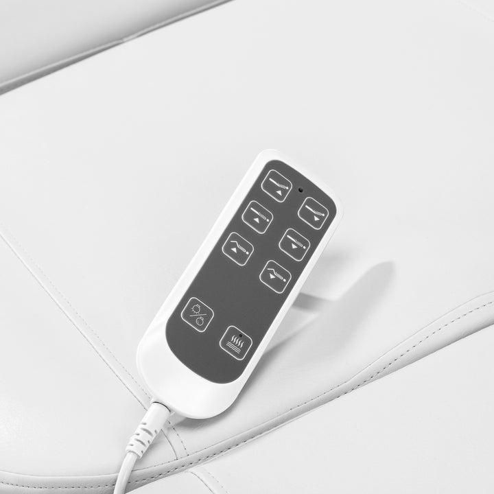 Fauteuil Esthétique Électrique Sillon Luxury à 3 Moteurs Blanc 8