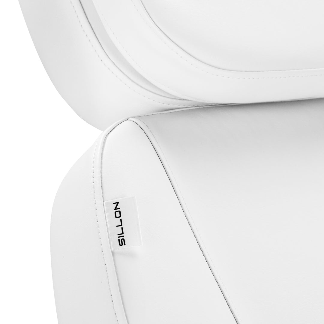Fauteuil Esthétique Électrique Sillon Luxury à 3 Moteurs Blanc 14