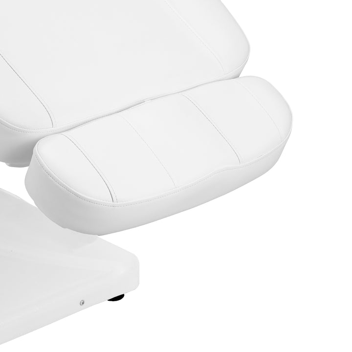 Fauteuil Esthétique Électrique Sillon Luxury à 3 Moteurs Blanc + Pédale 11