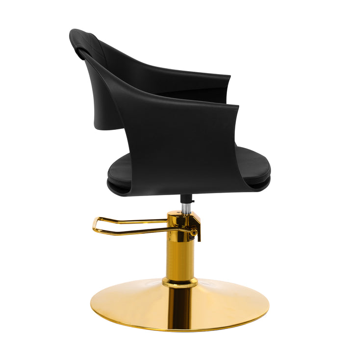 Fauteuil de Coiffeur Gabbiano A364 Noir
