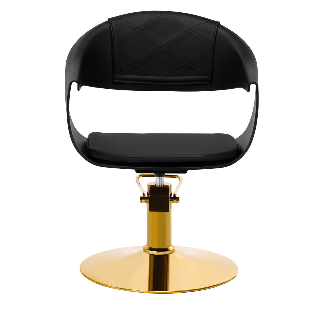 Fauteuil de Coiffeur Gabbiano A364 Noir