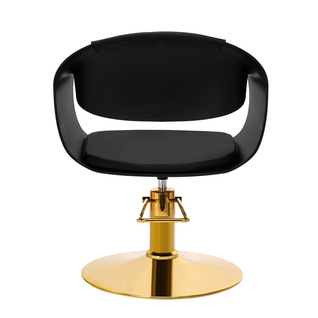 Fauteuil de Coiffeur Gabbiano A364 Noir