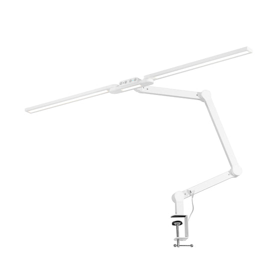 Lampe Esthétique avec Pince et Intensité et Couleur Réglables Glow L04 Blanc