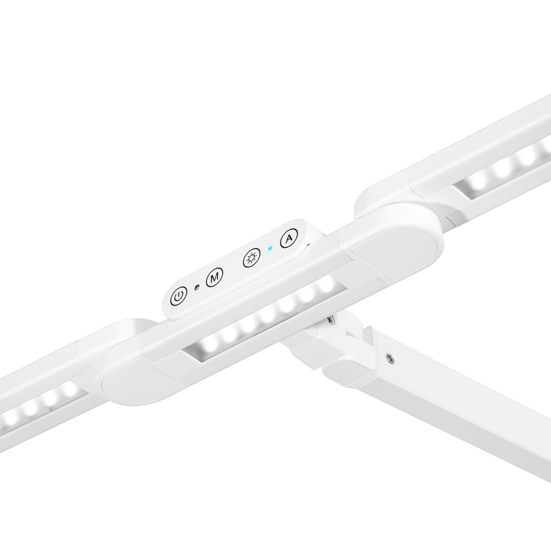 Lampe Esthétique avec Pince et Intensité et Couleur Réglables Glow L04 Blanc - image 3