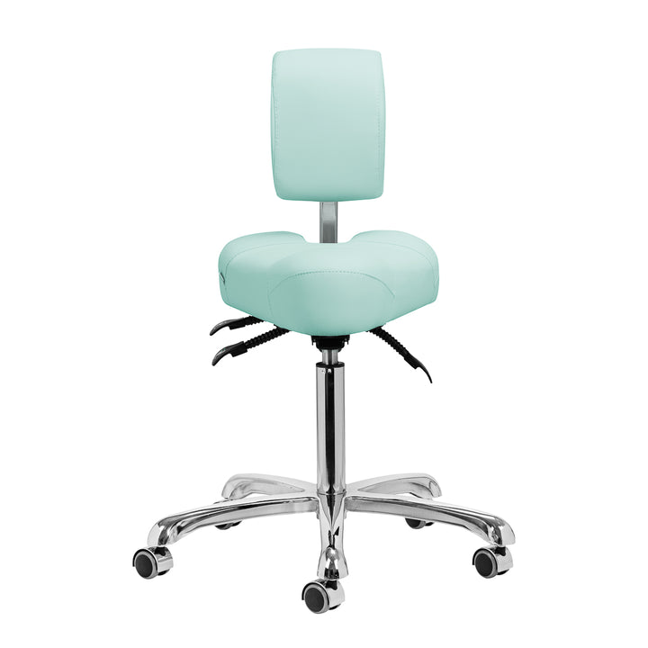 Tabouret avec Dossier et Siège Inclinable Giovanni 1005 Vert