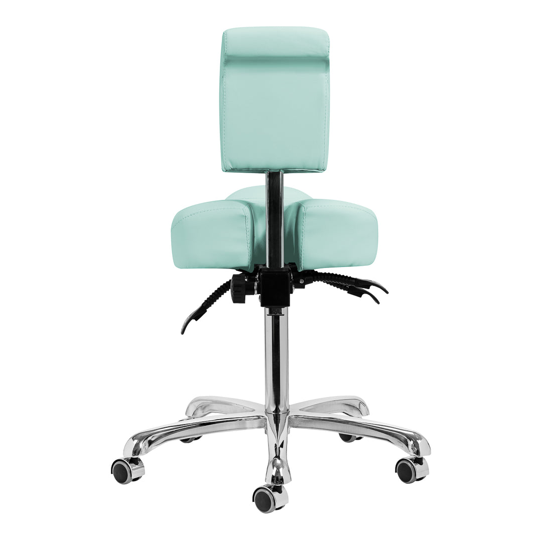 Tabouret avec Dossier et Siège Inclinable Giovanni 1005 Vert