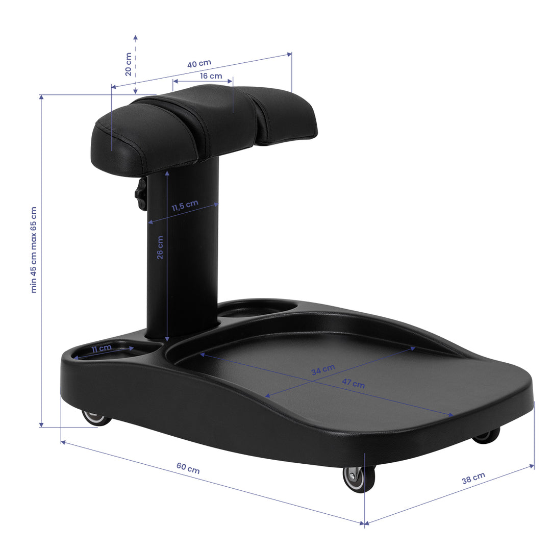 Chariot Coiffure Bain de Pieds Azzurro Noir - image 10