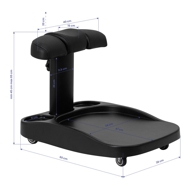Chariot Coiffure Bain de Pieds Azzurro Noir - image 10