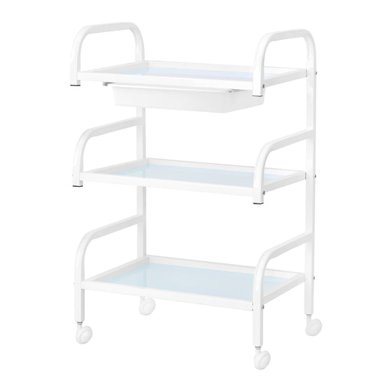 Chariot de Service Cosmétique Basic 121 Blanc