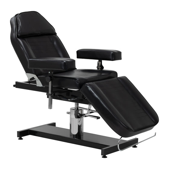 Fauteuil Tatouage Hydraulique Pro Ink 210DH Noir