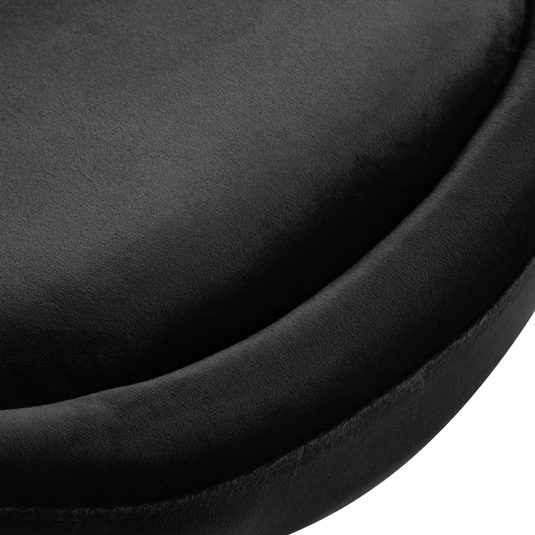 Chaise Pivotante 4Rico QS-BL12B Noir - image 6
