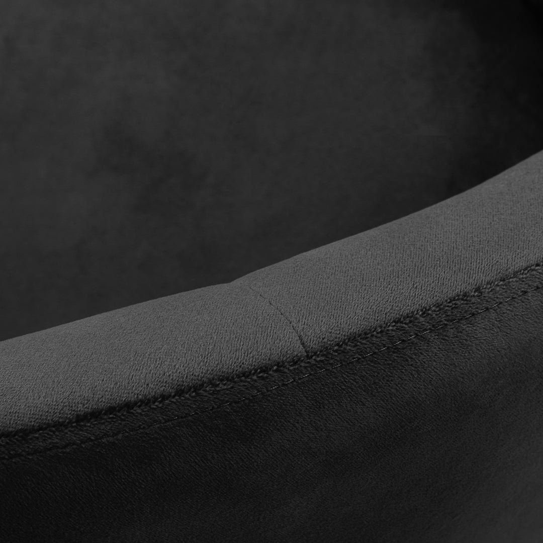 Chaise Pivotante 4Rico QS-BL12B Noir - image 7