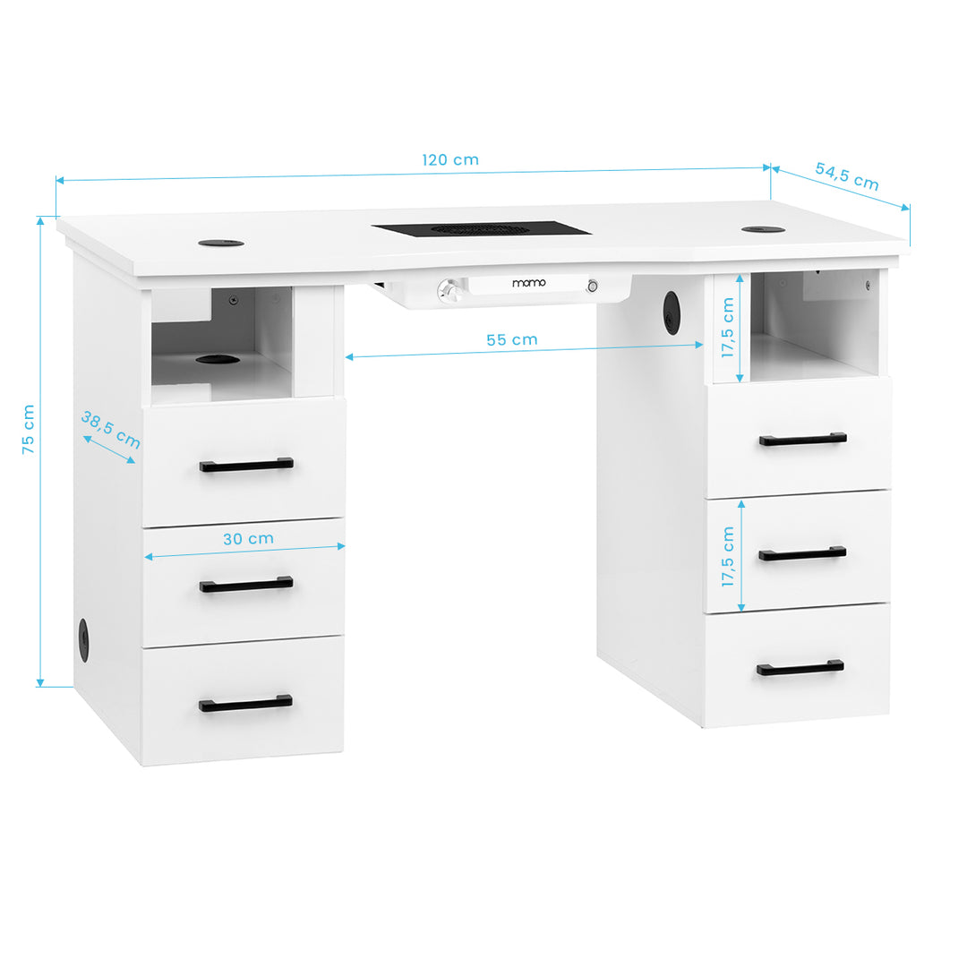 Table Manucure Momo L01 avec Aspirateur - image 19