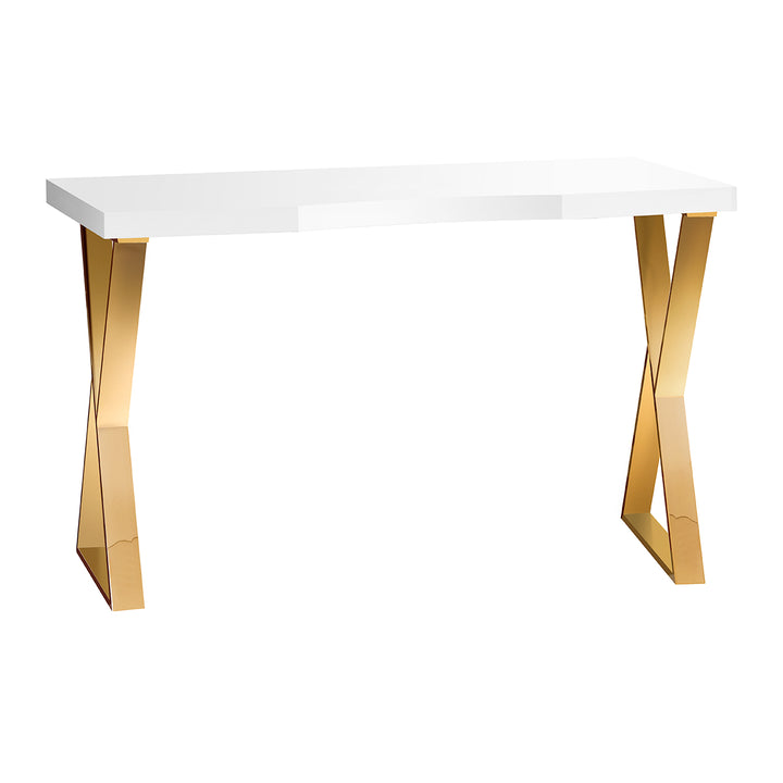 Table Manucure Momo 04 Or-Blanc