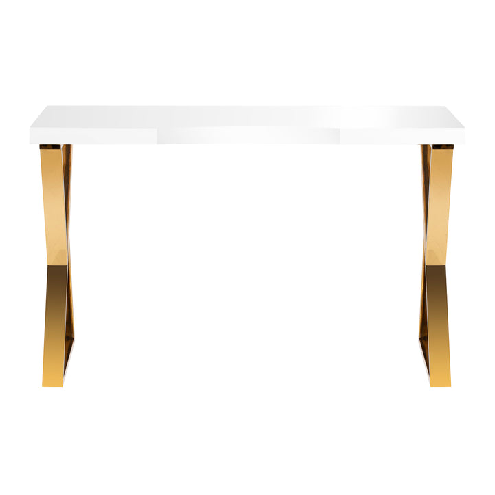 Table Manucure Momo 04 Or-Blanc - image 2