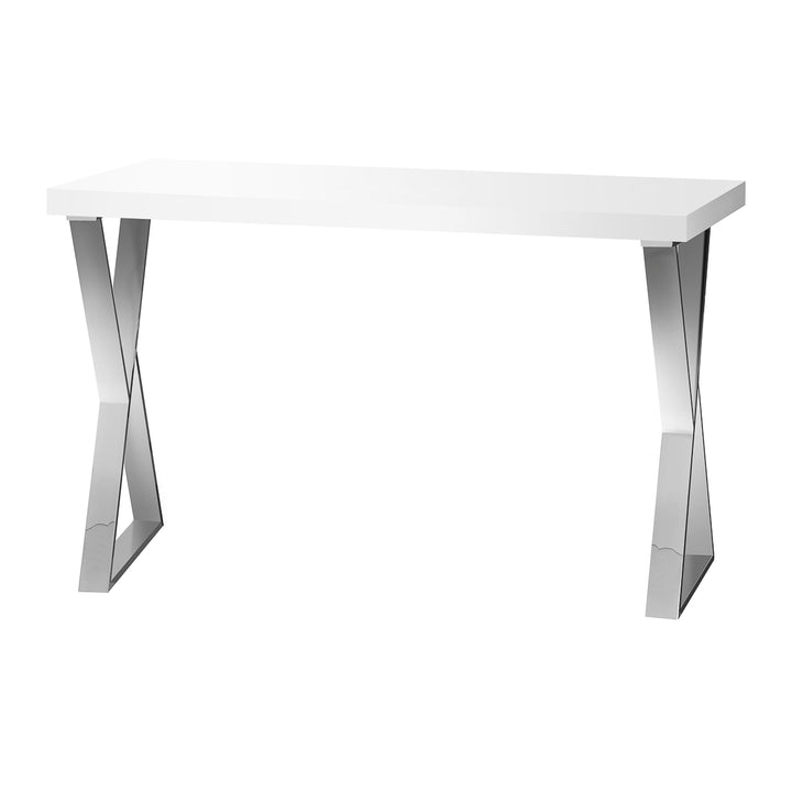 Table Manucure Momo 04 Argent-Blanc - image 3