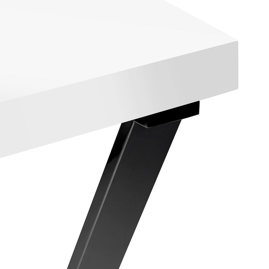Table de Manucure Momo 04 Noir-Blanc 5