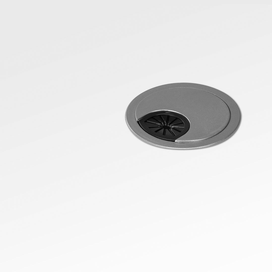 Table Manucure Momo 04 Argent-Blanc avec Aspirateur - image 7