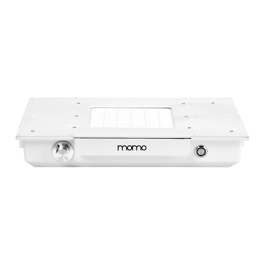 Table Manucure Momo 04 Argent-Blanc avec Aspirateur - image 10