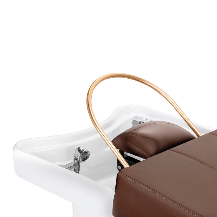 Unité de Lavage Gabbiano Head Spa 017 Lit Brun 5
