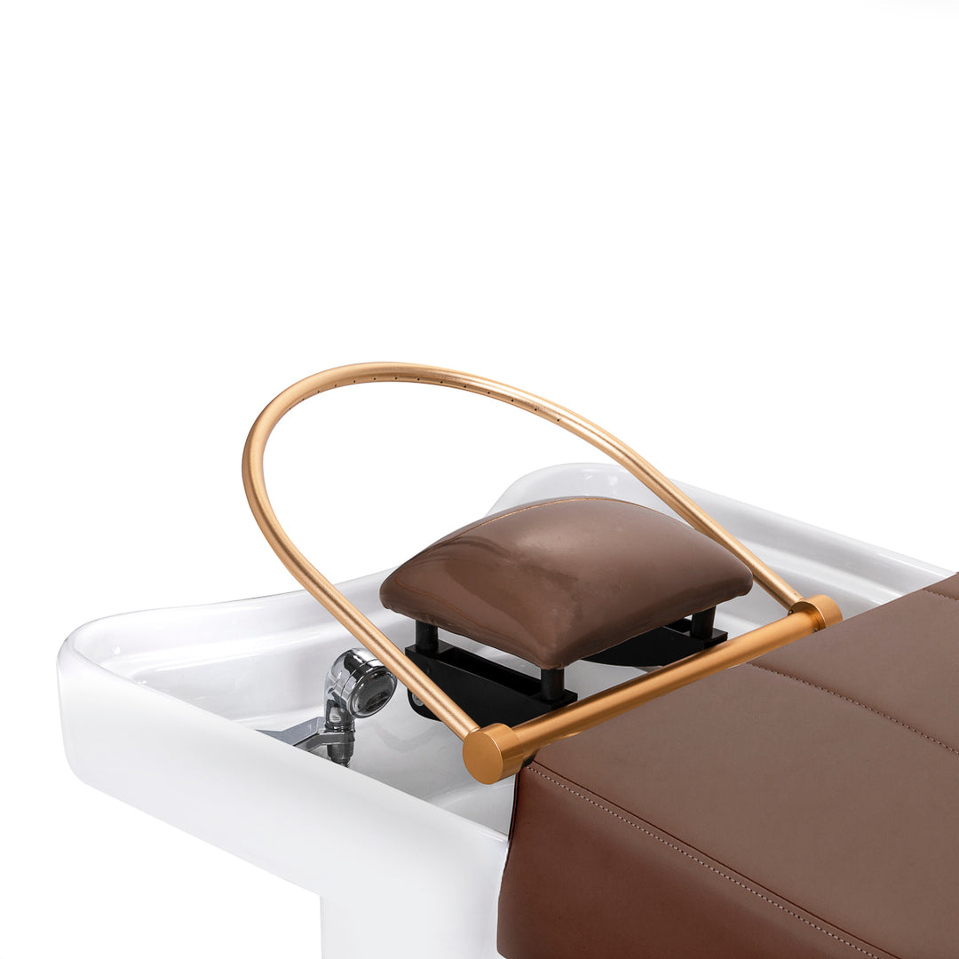 Unité de Lavage Gabbiano Head Spa 017 Lit Brun 6