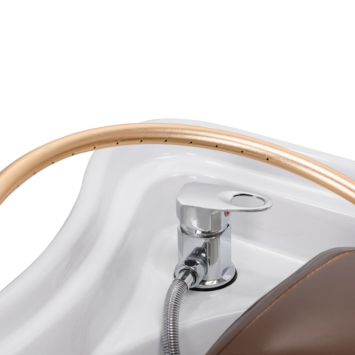 Unité de Lavage Gabbiano Head Spa 017 Lit Brun 9