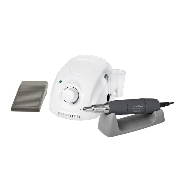 Ponceuse Ongle Saeyang Marathon 3 Champion Blanc + H35LSP Gris