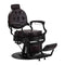 Fauteuil Barbier Gabbiano President Marron