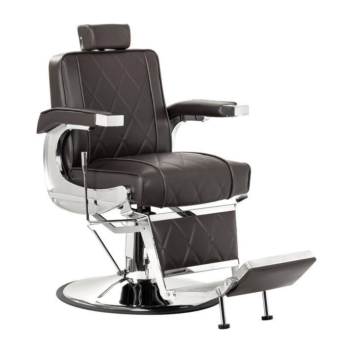 Fauteuil Barbier Hair System BM88066 Marron