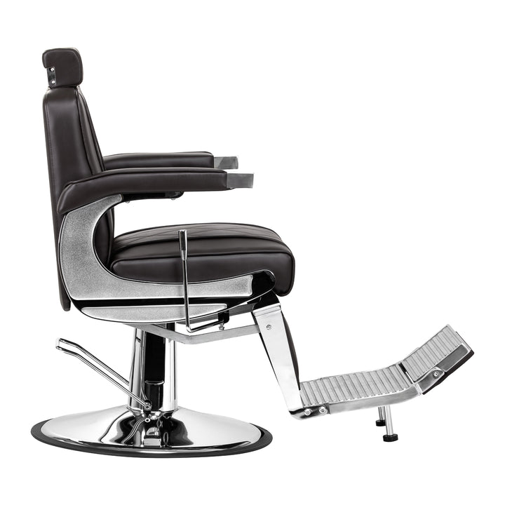 fauteuil de barbier hair system bm88066 marron 2