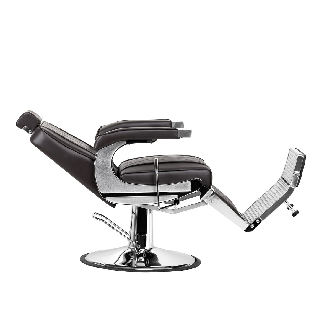 fauteuil de barbier hair system bm88066 marron 3