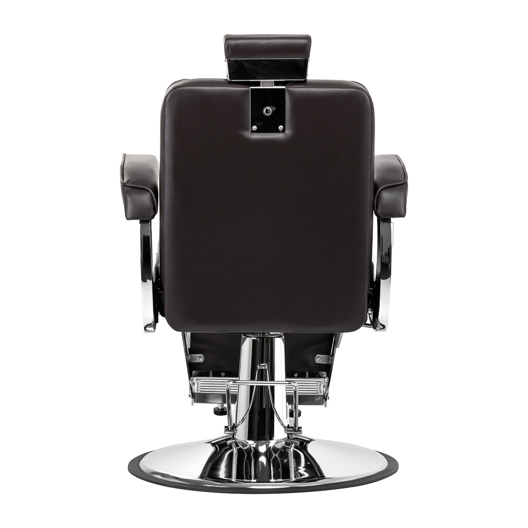 fauteuil de barbier hair system bm88066 marron 5