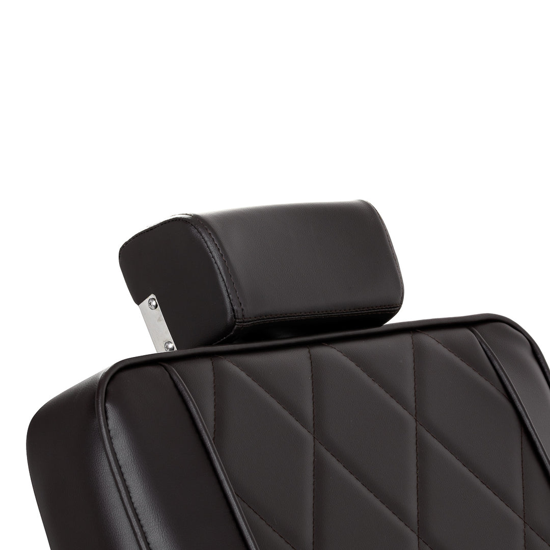 fauteuil de barbier hair system bm88066 marron 8