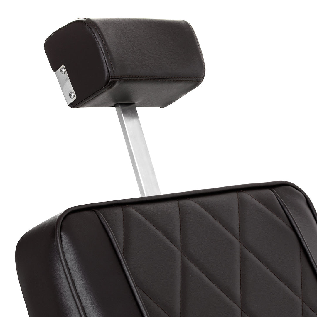 fauteuil de barbier hair system bm88066 marron 9