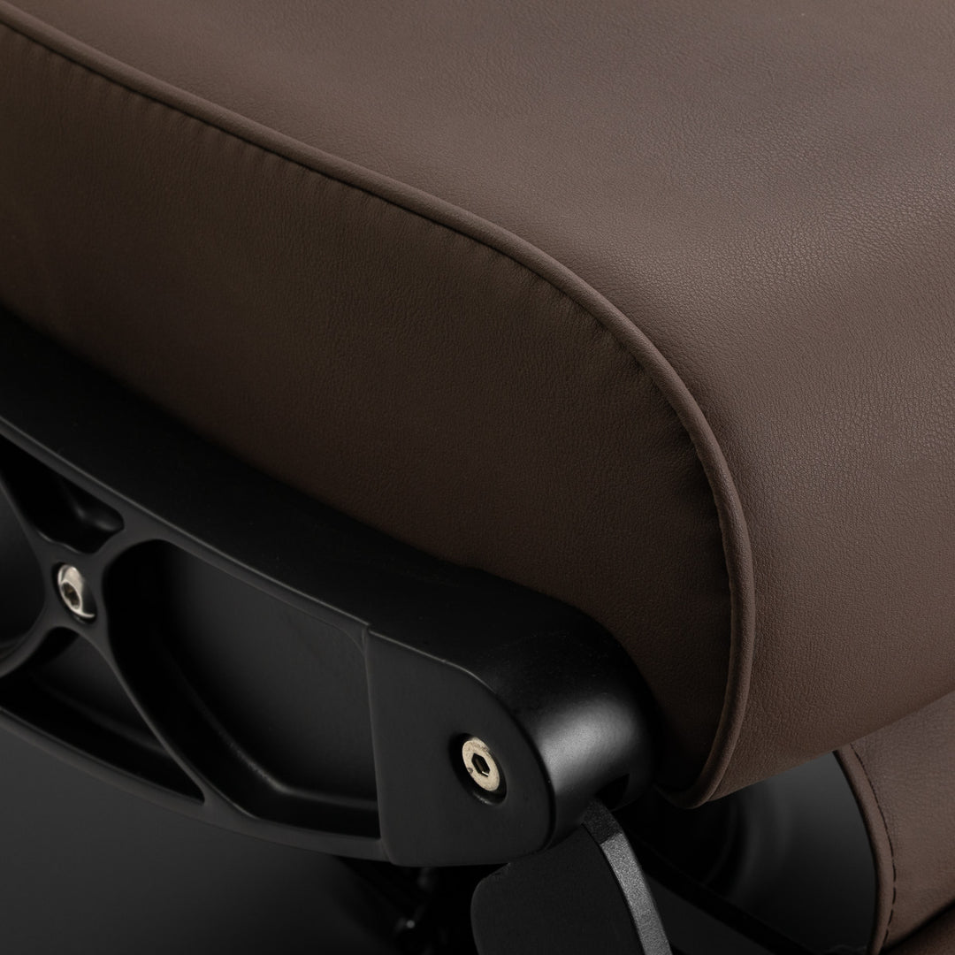 fauteuil de barbier gabbiano continental marron 9