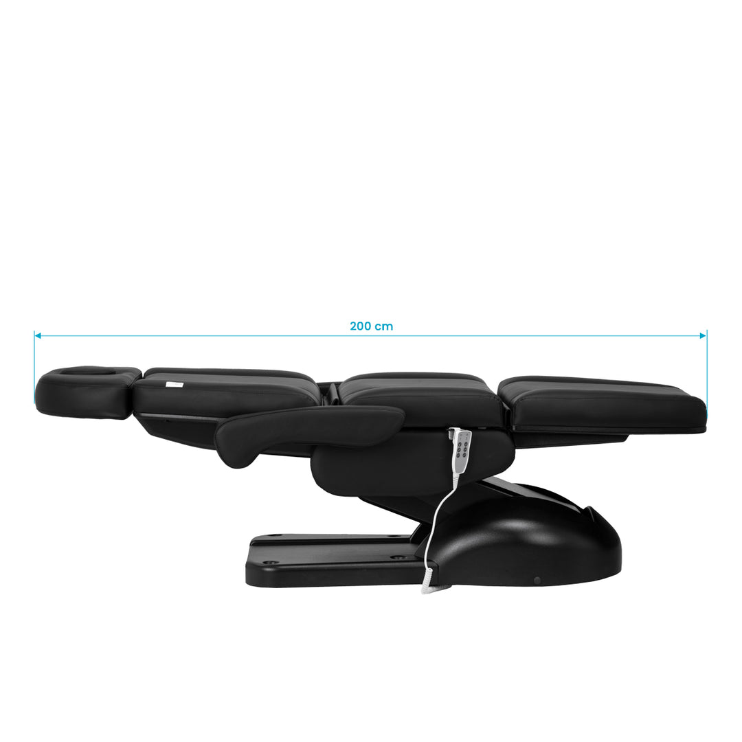 Fauteuil Esthétique Électrique Azzurro Lux à 3 Moteurs Noir 19