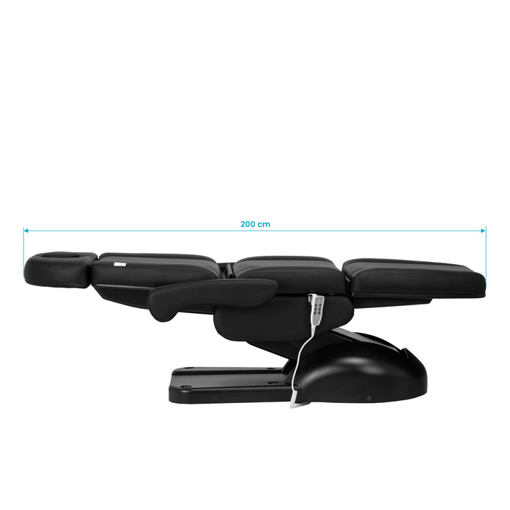 Fauteuil Esthétique Électrique Azzurro Lux à 3 Moteurs Noir 19