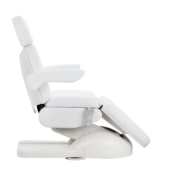 Fauteuil Esthétique Électrique Azzurro Lux à 3 Moteurs Blanc avec Chauffage 4