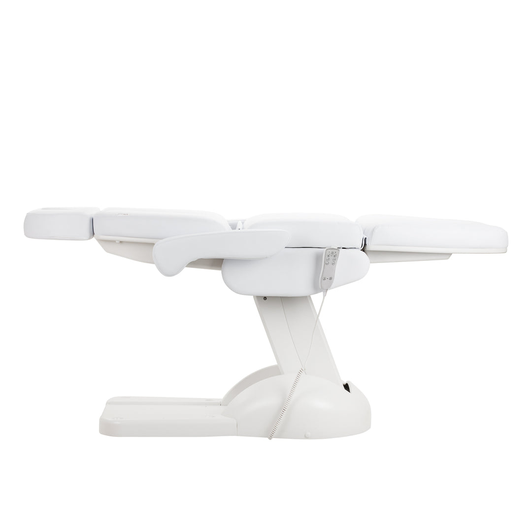 Fauteuil Esthétique Électrique Azzurro Lux à 3 Moteurs Blanc avec Chauffage 6