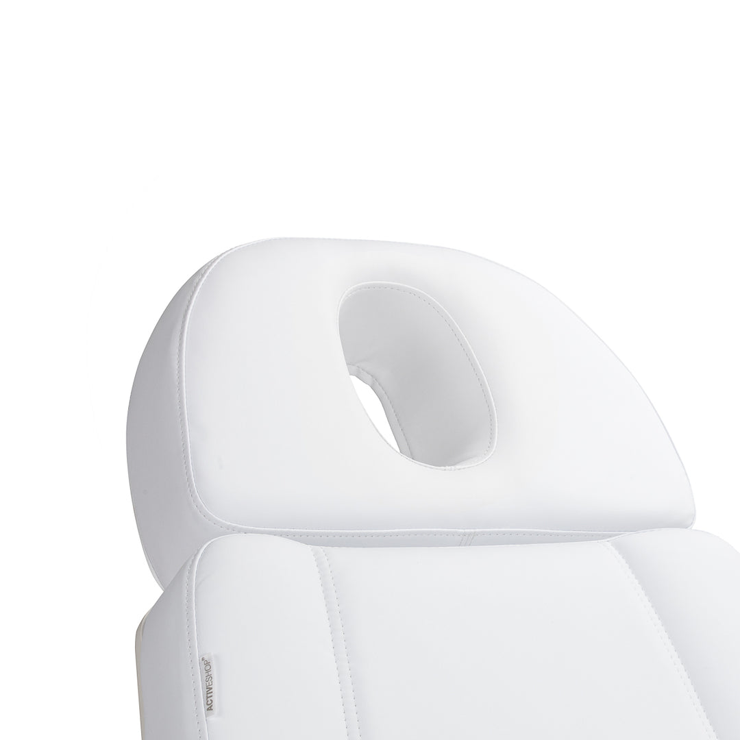 Fauteuil Esthétique Électrique Azzurro Lux pedi à 3 Moteurs Blanc 12