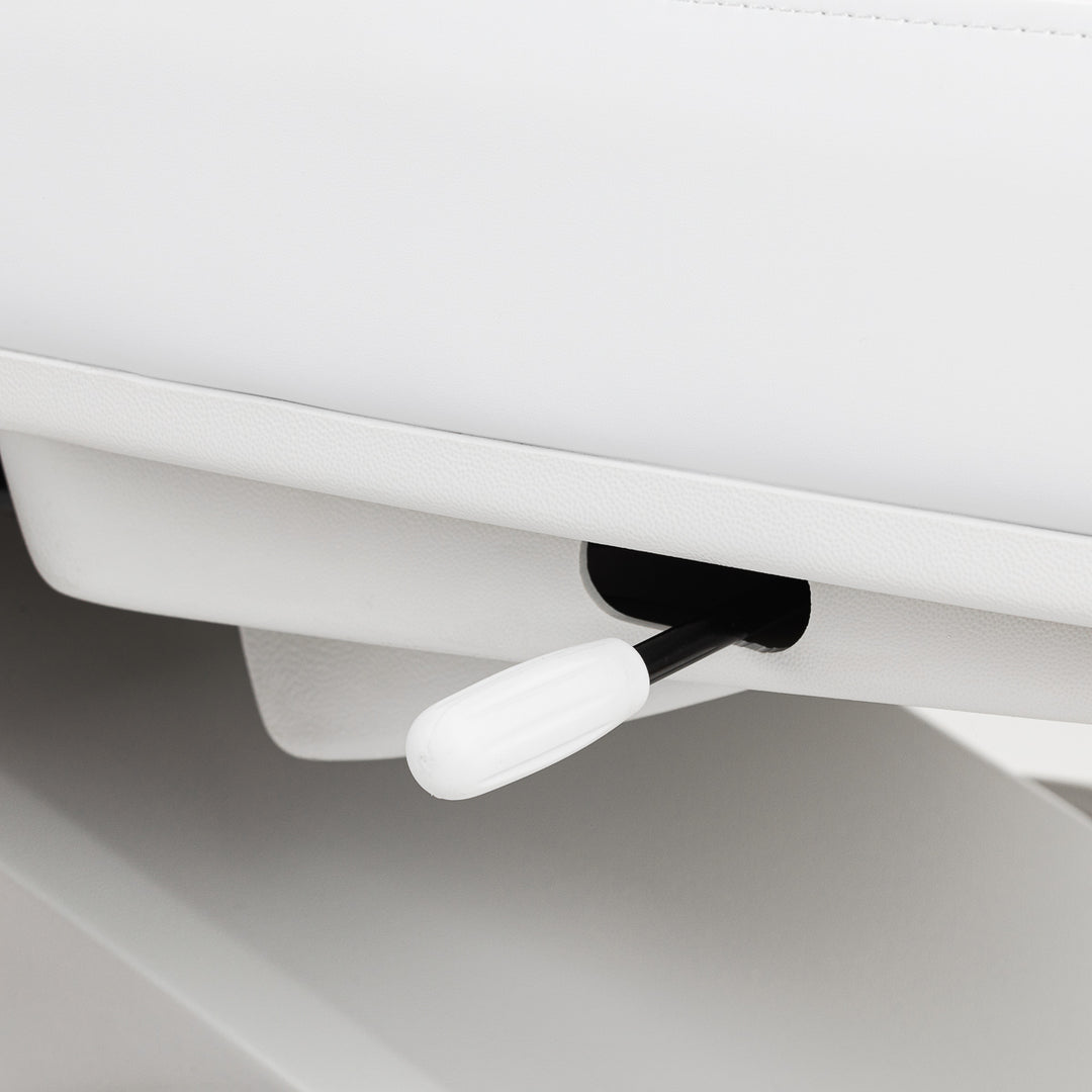 Fauteuil Esthétique Électrique Azzurro Lux pedi à 3 Moteurs Blanc 18