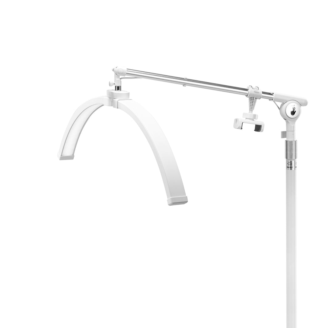 Lampe à Cils LED sur Pied et Intensité et Couleur Réglables Glow Blanc - image 3